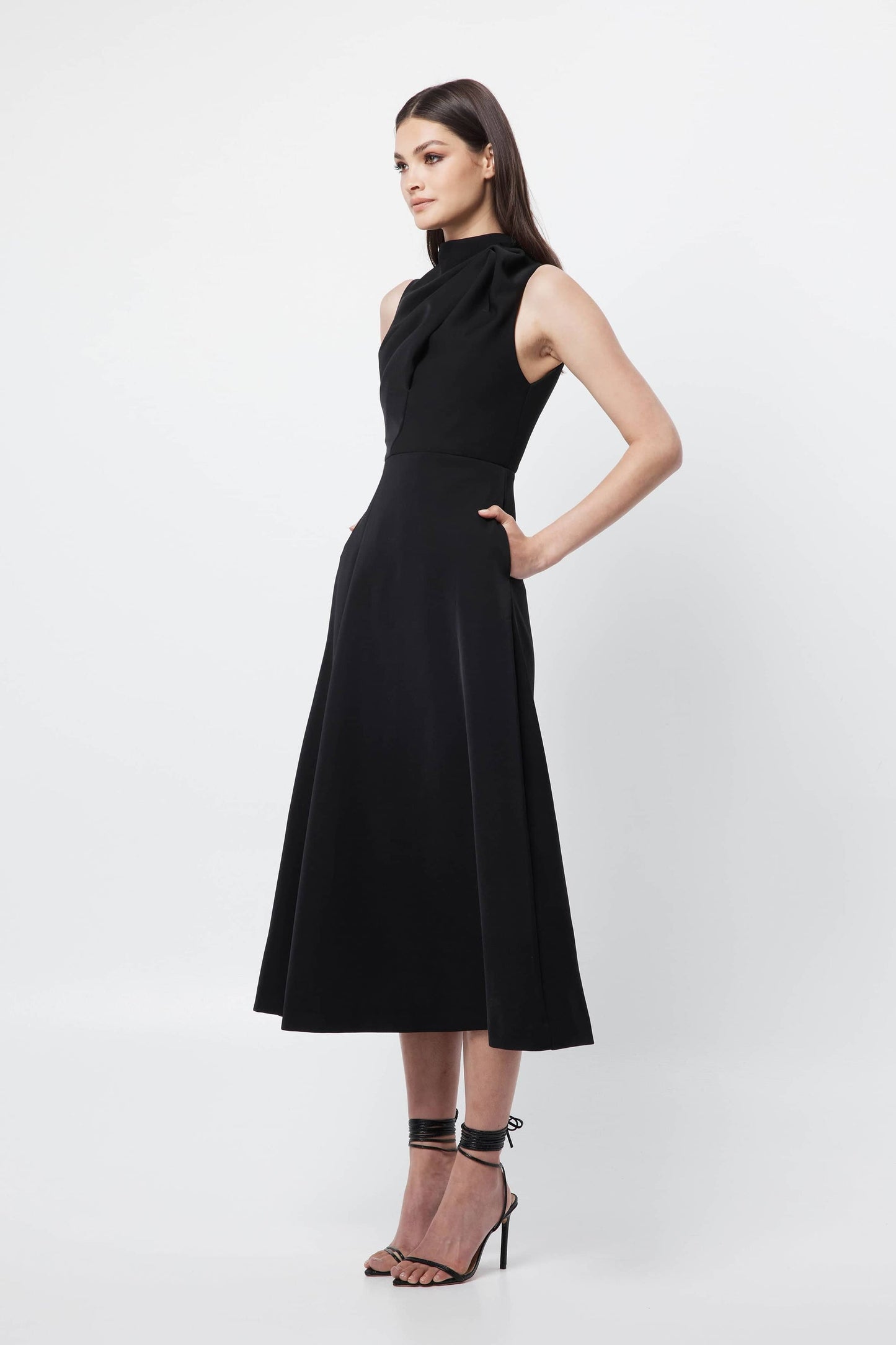 Cosmic Maxi Dress | Black