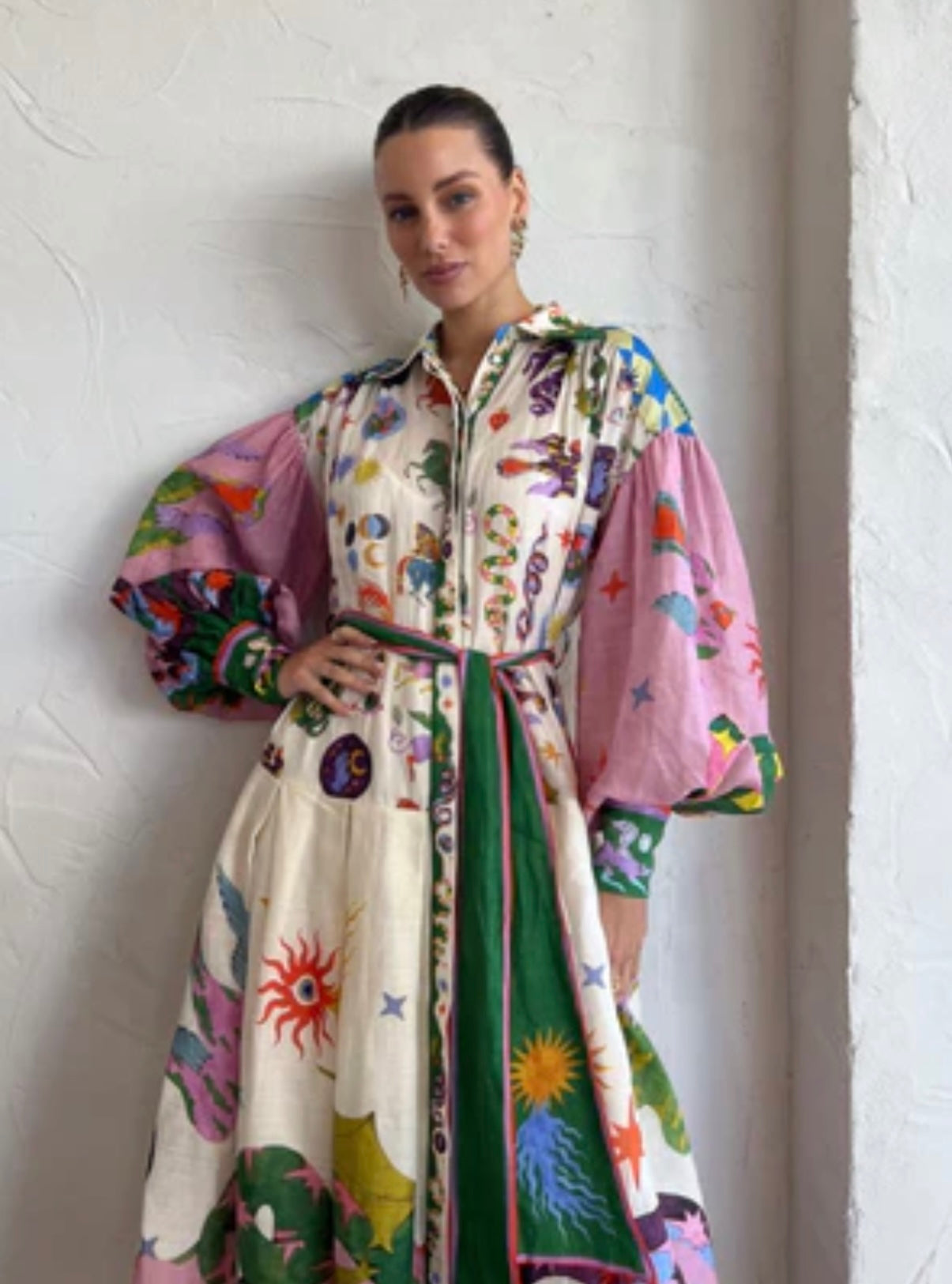 Seeker Shirtdress| Multi