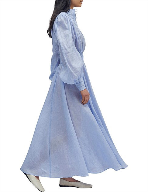 Felicia Midi Dress | Cornflower Blue