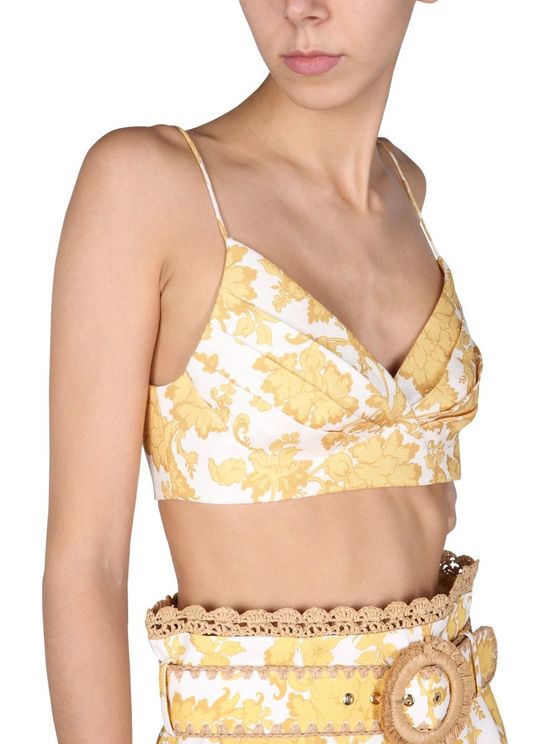 Postcard Bustier & Short Set | Postcards Print