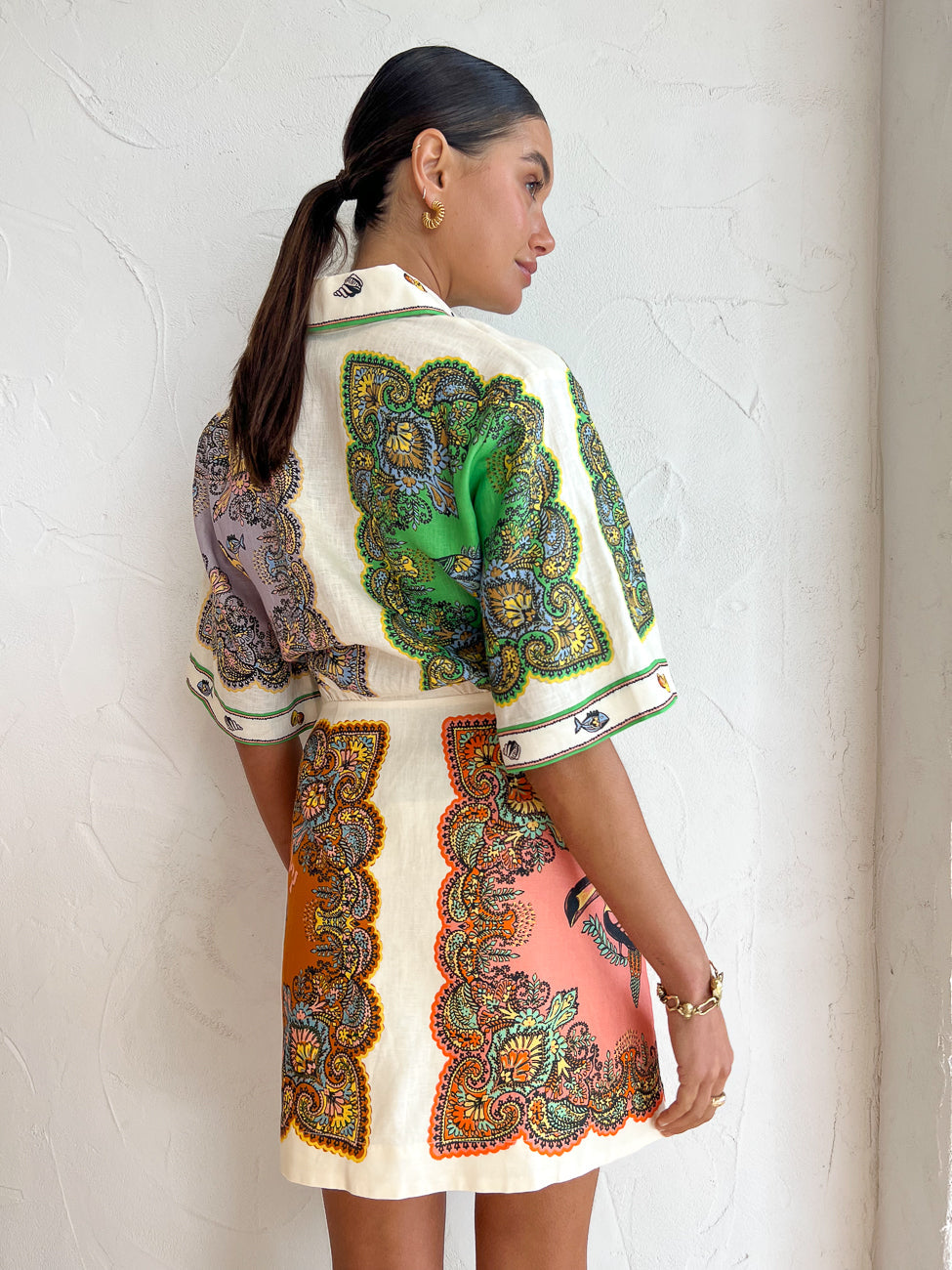 Trippy Troppo Mini Dress | Multi Print