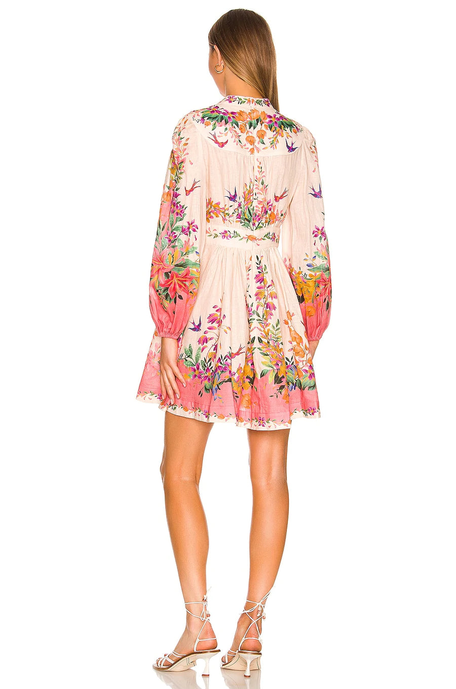 Tropicana Mini Dress | Cream Floral