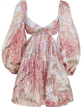 Botanica Bralet Mini Dress | Pink