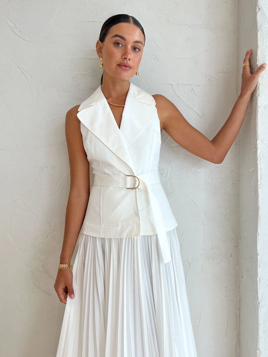 Cliff Dress | Ivory