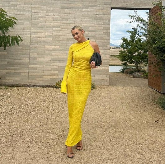 Cypress Midi Dress | Golden Amber