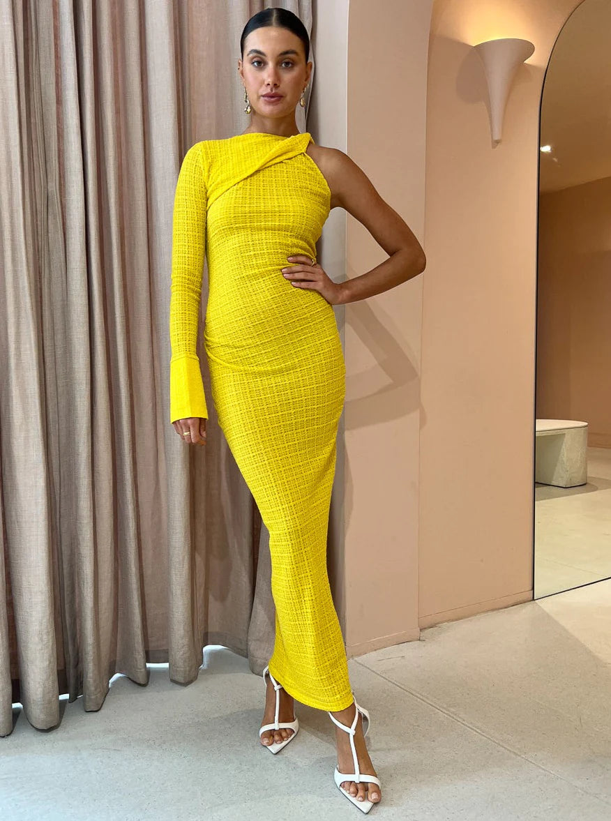 Cypress Midi Dress | Golden Amber