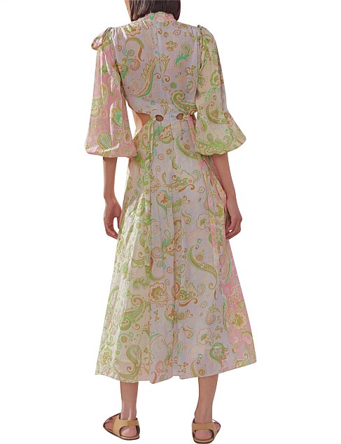 Marta Cut Out Midi | Print