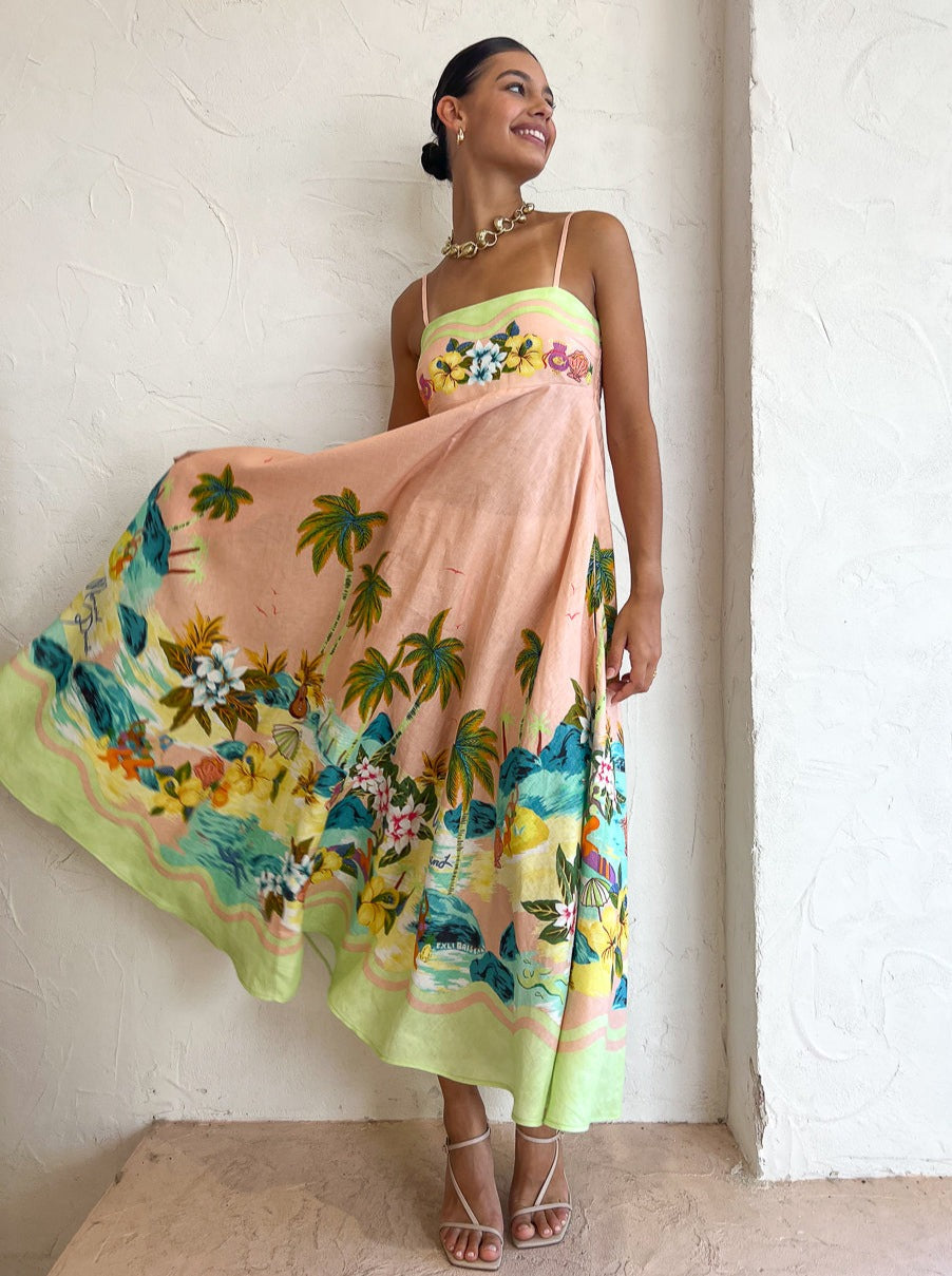 Mermaid Point Sundress | Print