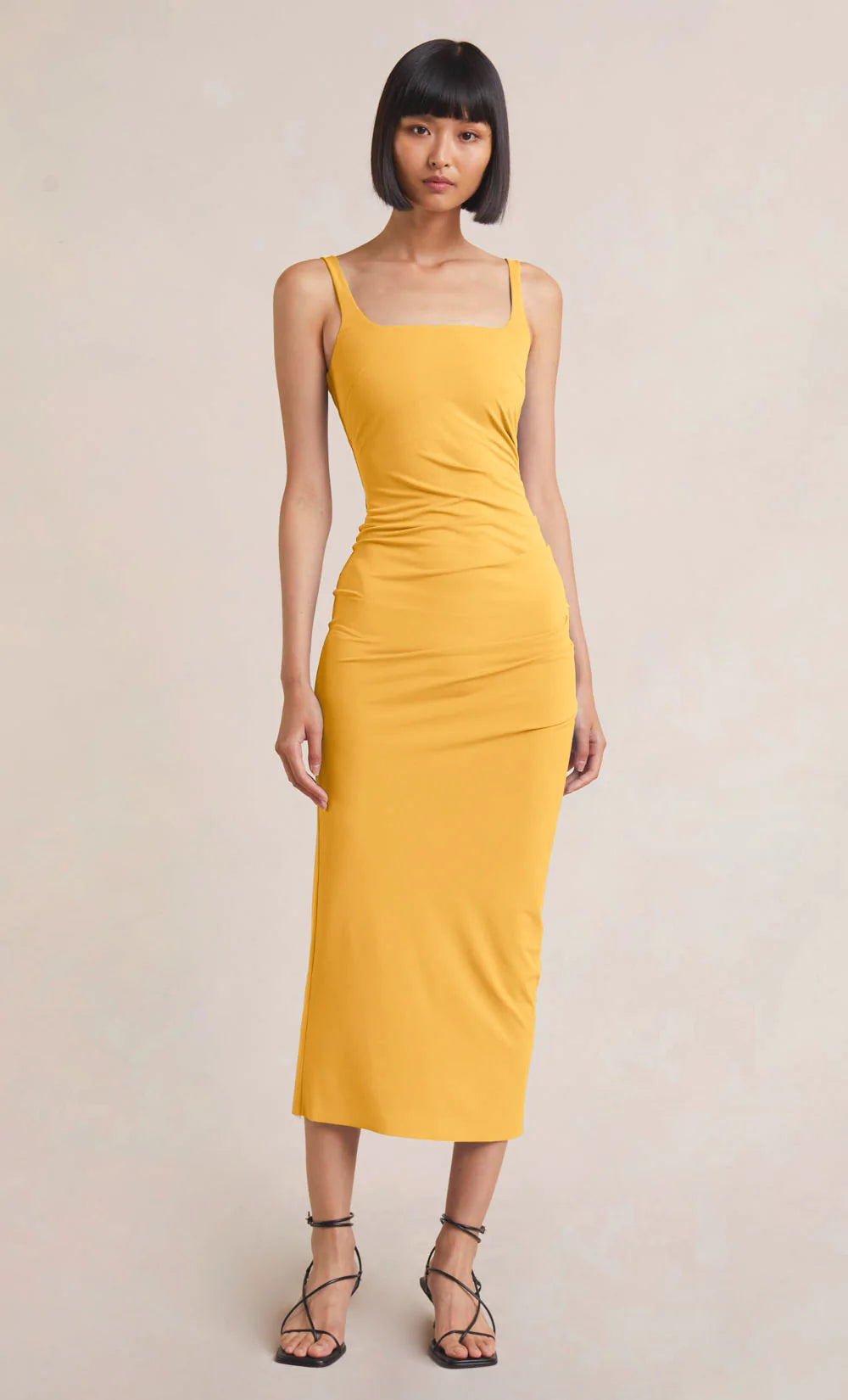 Yasmin Midi Dress | Papaya