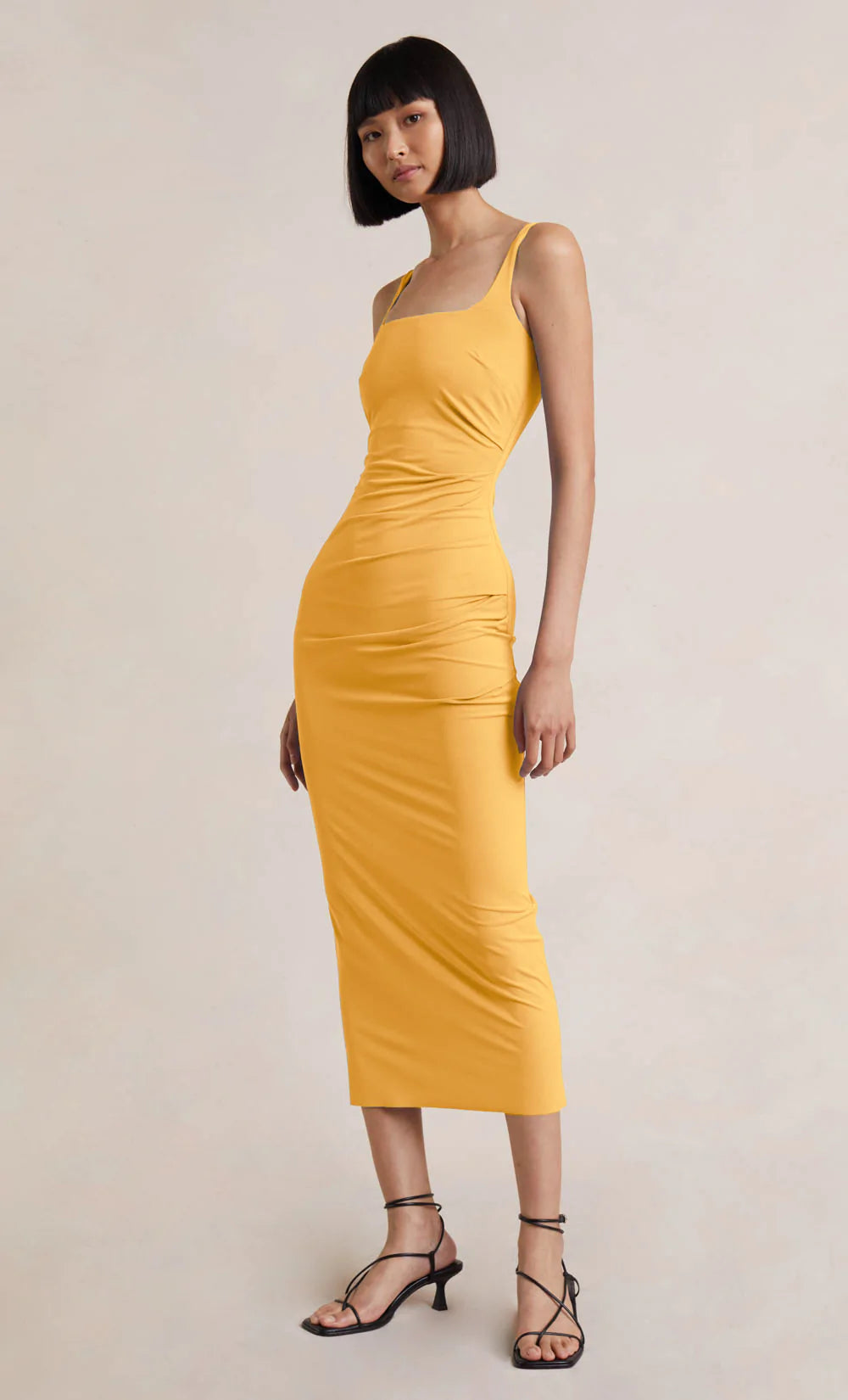 Yasmin Midi Dress | Papaya