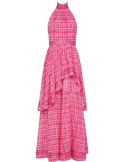 Sienna Dress | Bungalow Pink Check