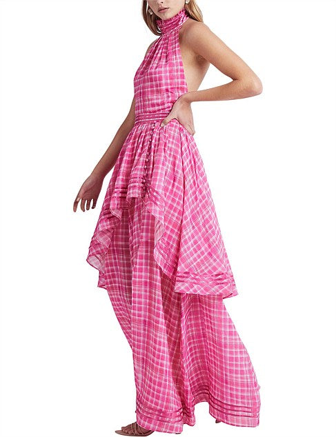 Sienna Dress | Bungalow Pink Check