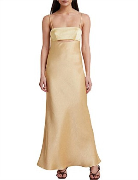 Carrie Maxi Dress | Yellow