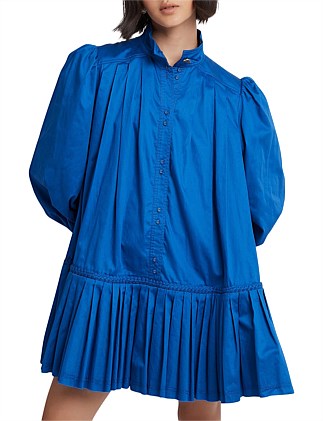 Fallingwater Braided Smocked Dress | Cobalt Blue