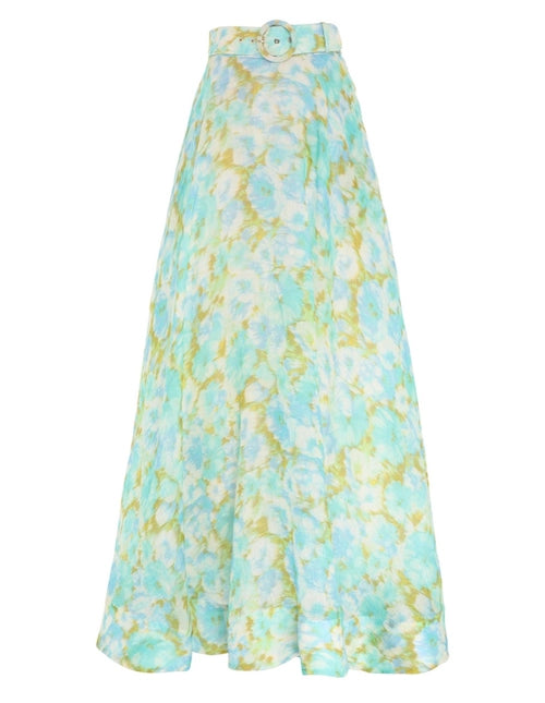 High Tide Twist Crop Bodice & Maxi Skirt | Ikat Print