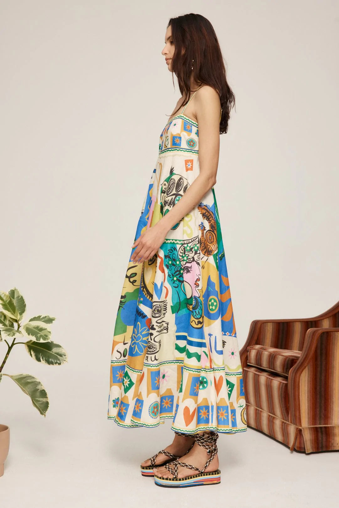 Soleil Sundress | Print