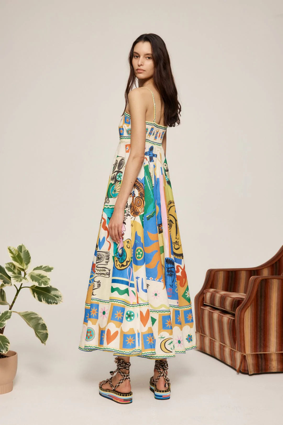 Soleil Sundress | Print