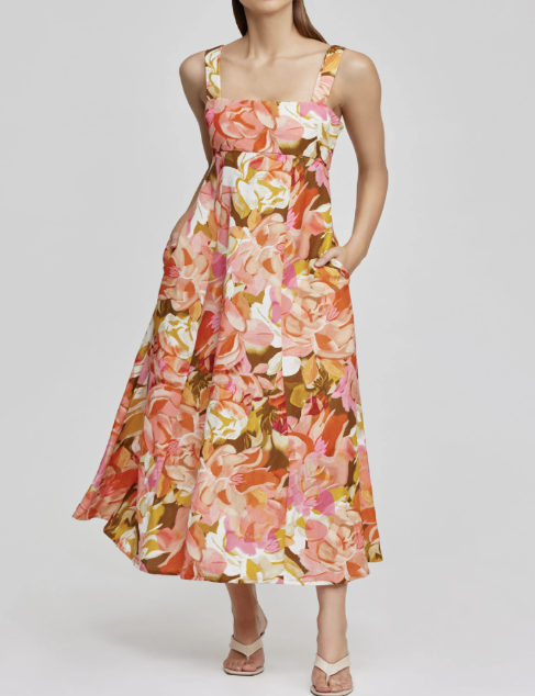 Tate Dress | Pink Bouquet